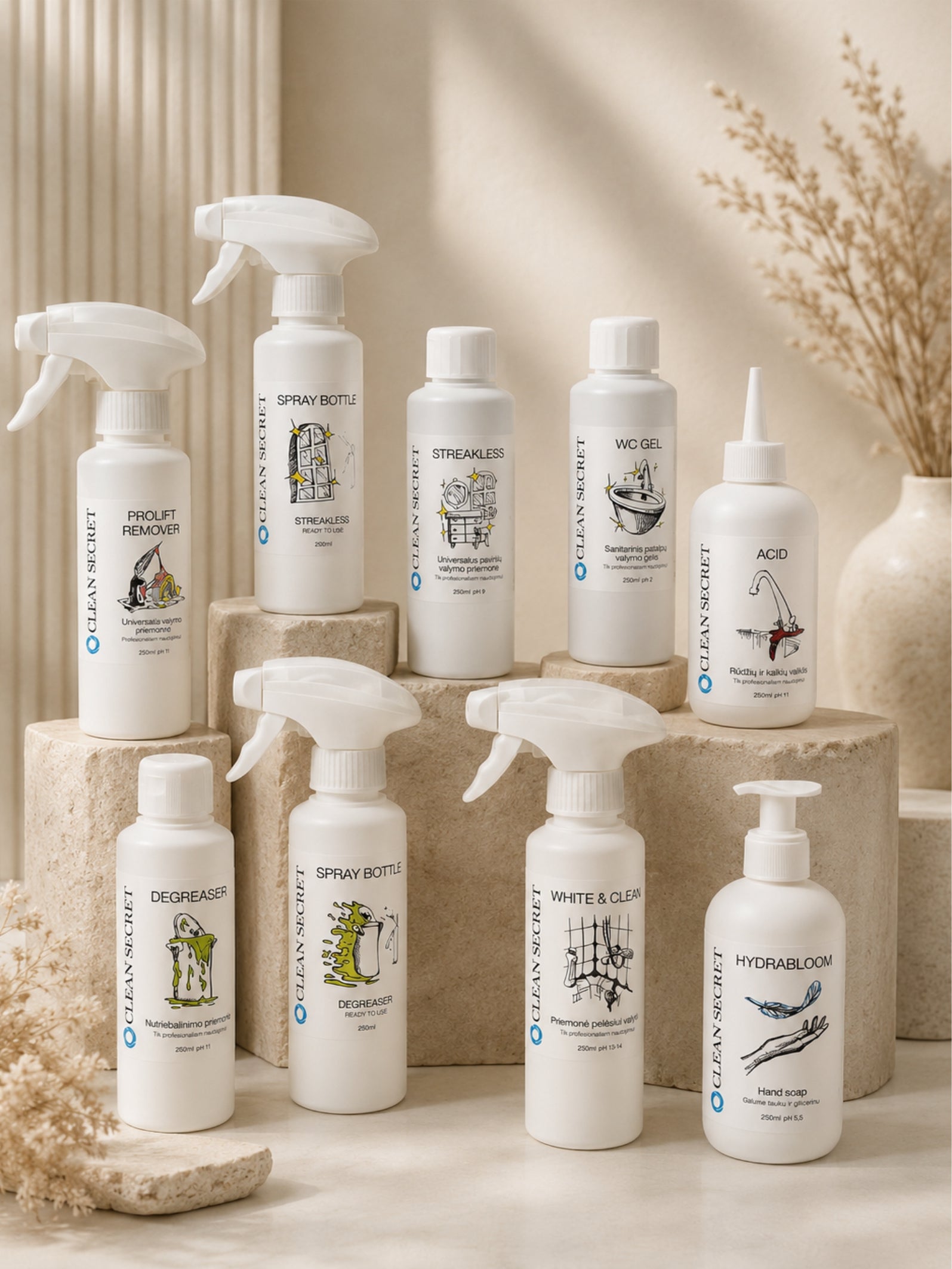 MAXI CLEAN SECRET Rinkinys